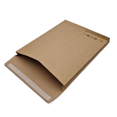 Enveloppes kraft haut de gamme 120g à soufflets pour archives professionnelles