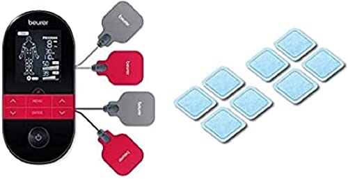 Electroestimulador Beurer EM 59 digital con funcion calor y almohadillas de gel
