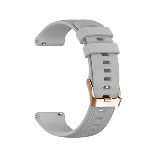 Bracelet de rechange Polar Ignite 2 étanche et souple en silicone beige 20 mm