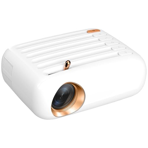 Image of WZATCO Pixel | Portable LED Projector, USB, HDMI | Native 720p Full HD 1080P Support | LTPS Technology | Best in Segment | 250 ANSI | 176 inch Max Screen Size | Compatible with 4K TV Stick, PC, White