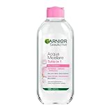Garnier SkinActive Acqua Micellare Tutto in 1, Per Pelli Sensibili, 100% del Trucco Rimoss...