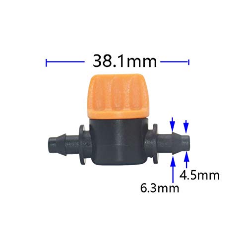 Grifo de jardín con paso regulable para controlar la presión en tuberías de microaspersión 3