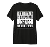 Apotheken Geburtstag geboren Legende Kurierfahrer Premium T-Shirt