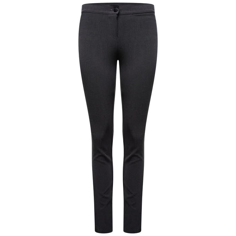 Pantalones escolares de talle alto con cintura ajustable para niñas