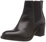 Leder Clarks Damen Mascarpone Bay Schlupfstiefel, Schwarz (Black Leather), 38 EU