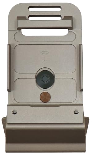 Gear Rack US Military Tan NVG Bracket for Night Vision Goggles Shroud Norotos Used on ACH/MICH/CVC Helmet Rhino Mount Front Bracket with Screw