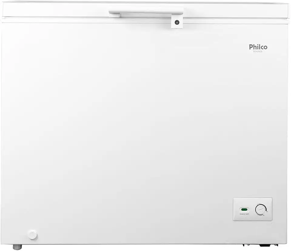 Freezer Horizontal Philco 253L 2 em 1 PFH260B A e A++ 127V