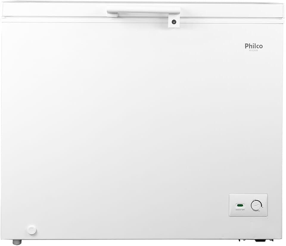Freezer Horizontal Philco 253L 2 em 1 PFH260B A e A++ 127V