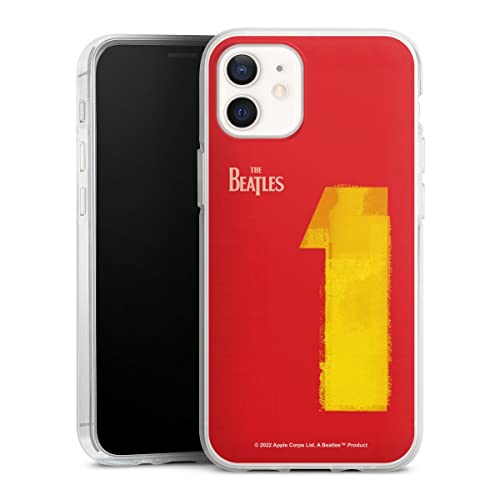 DeinDesign Coque en Silicone Compatible avec Apple iPhone 12 Mini Etui Silicone Coque Souple The Beatles Bande Musique - Les Beatles, Paul McCartney, John Lennon, RIngo Starr, George Harrison DeinDesign Coque en Silicone Compatible avec Apple iPhone 12 Mini Etui Silicone Coque Souple The Beatles Bande Musique