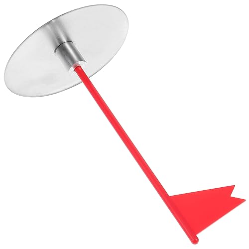 OHPHCALL 1 Set Golf Hole Cup Portable Putting Cup for Practice Metal Golf Training Aid