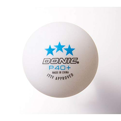 Donic P40 bola 72er, Opciones 3XL, negro