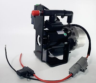 Generic 12V high power Brake Booster Rotary Vacuum Pump kit with install kit, UP50, ultra quiet Powered to be a stand alone pump.