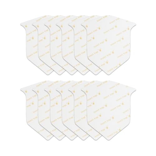 HECO ARMOR Flying Insect Trap Refill, Fly Trap Refills Sticky Traps for Gnats Moths Indoor, Fly Stickers Pads Sticky Catcher Refill Kit (12 PCS)