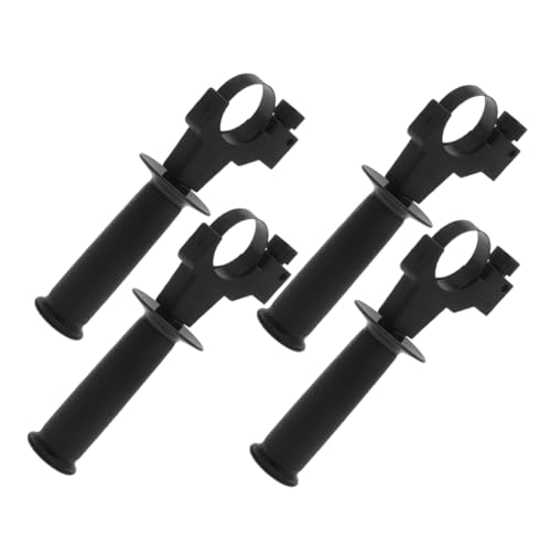 OSALADI 4pcs Hammer Side Grip Sturdy Side Grip Plastic Small Handle Grip Tool Small Replacement Black