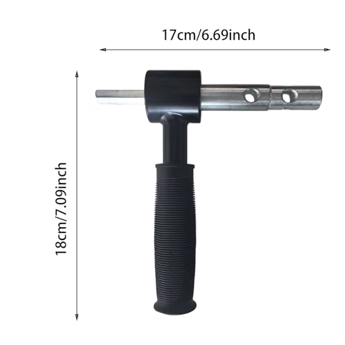 Adaptador para taladro de hielo para sustitución rápida de piezas 6