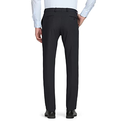 Image of blackberrys Structured Nylon Slim Fit Mens Work Wear Trousers