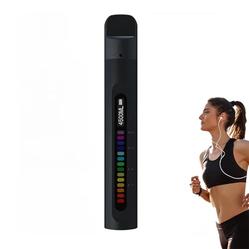 ERICAT Entrenador De Ejercicios Respiratorios, Dispositivo De Entrenamiento Respiratorio con Pantalla LCD, Resistencia Ajustable Y Mejora De La Intensidad Respiratoria, para Niños Y Adultos