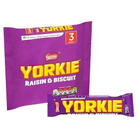 Original Yorkie Raisin And Biscuit Chocolate Bar Imported From England The Very Best Of British Raisin And Chocolate Bar