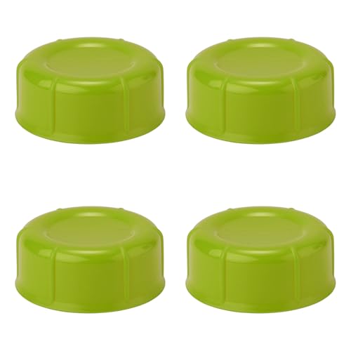 Image of 4pcs Travel Bottle Caps for Dr Brown & Medela Bottles, BPA Free Narrow Baby Bottle Lids Replacement No Leak Storage Cap Accessories Parts for Ameda Evenflo Gerber Baby Bottles (Green)