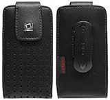 Samsung Galaxy S5 Active Vertical Teramo Leather Case Pouch with Swivel Belt Clip