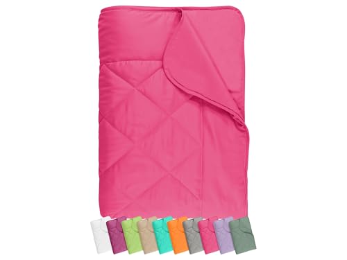 Indeformabile, lavorazione di alta qualità, piacevole e leggera, colorata e versatile, utilizzabile come coperta da picnic + in vacanza + coperta da viaggio + design a tinta unita, può essere utilizzata anche come coperta estiva nella cameretta dei bambini o degli ospiti
