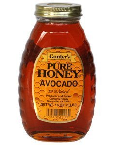 Gunter's Avocado Pure Honey, 1 LB