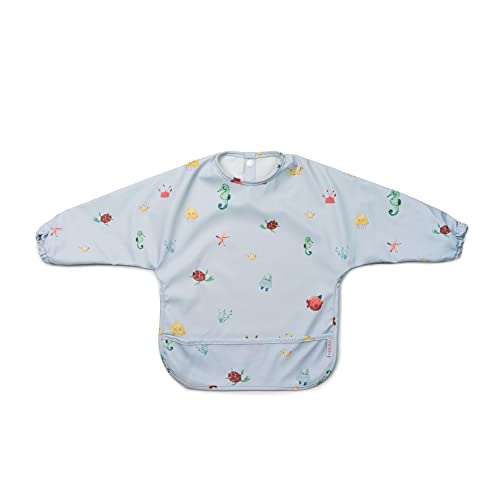 J.Børn BLW Long Sleeve Baby Feeding Bib 6-12M