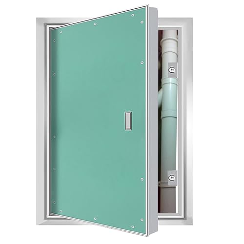 ZENSTYW Trampilla Pladur Panel De Acceso,Puerta De Inspección,Trampilla De Buhardilla Empotrada,Trampilla De Inspección Oculta,Se Puede Pintar Y Empapelar(18x36in/46x91cm)