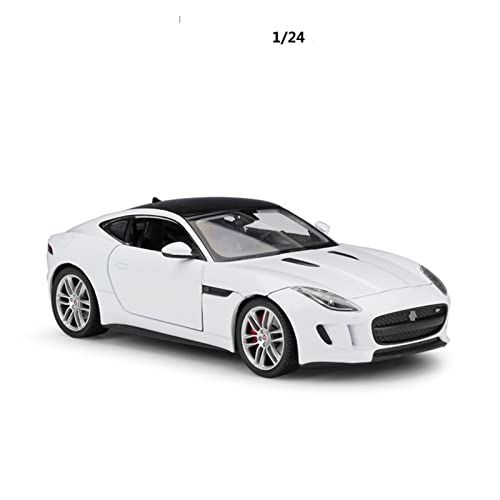 Modelo de Auto de Metal 1:24 Jaguar F-Type Naranja miniatura 2