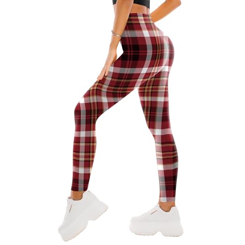 Image of SINOPHANT High Waisted Leggings for Women - Full Length Capri Buttery Soft Yoga Pants for Workout Athletic