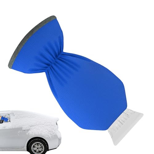 Raschiaghiaccio per Parabrezza - Pala per rimozione Neve, Raschietto per Ghiaccio Antivento per Inverno casa Garage automobilistico SUV RV Camion berlina 9,45x4,53 Pollici