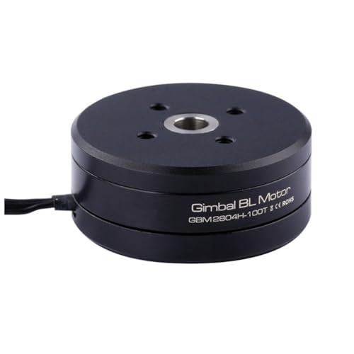 Knoruley Motor de Cardán Sin Escobillas GBM2804H-100T, Motor de Cardán Portátil para Dron RC FPV.