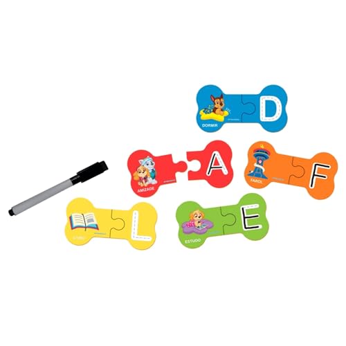 Jogo Infantil Alfabeto Ilustrativo Patrulha Canina Xalingo