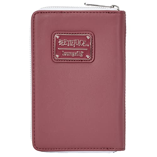 Loungefly Beetlejuice Handbook for the Recently Deceased Faux Leather Wallet3