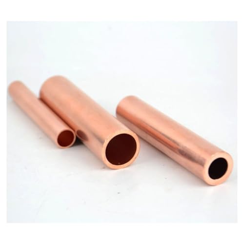 T2 Copper Tube, OD35mm ID 32MM 31MM, Wall Thickness 1.5mm 2mm Capillary Hollow Copper Tube, Metal Industrial Round Tube, 1pcs(OD35mm ID31mm)