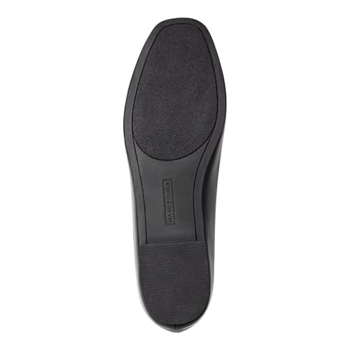 Marc Fisher Women's TEMPTS Ballet Flat, Black 001, 7.54