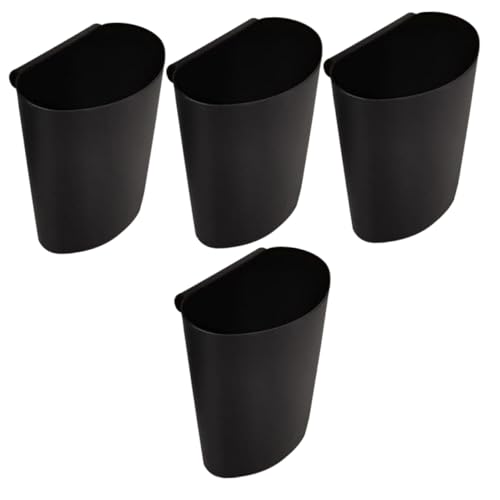 VALICLUD Cesto Appeso Portaoggetti in Plastica Robusta Per Carrelli a Rotelle, Organizer Sospeso Compatto Per La Casa, Facile Installazione e Rimozione, Set Da 4 Pezzi Per Saloni e Uso Domestico