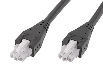 Molex/Waldom, 215330-0310, Molex 215330-0310 Rectangular Cable Assemblies Mfjr-Mfjr Ots Cable Sr 1M 3 Circuit s Blk (10 Item/s)