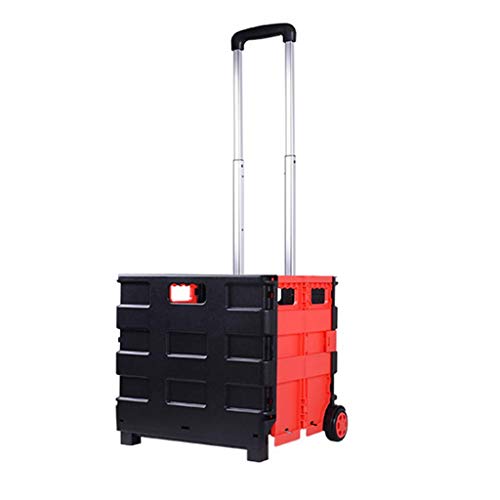 Chariot de courses pliable remorque robuste contre la fatigue des courses