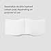 Biodance Cotton Pads, Soft and Thin Square Cotton Pads for Face Toner, Makeup Remover and Facial Cleansing | 50 x 2 Sheets