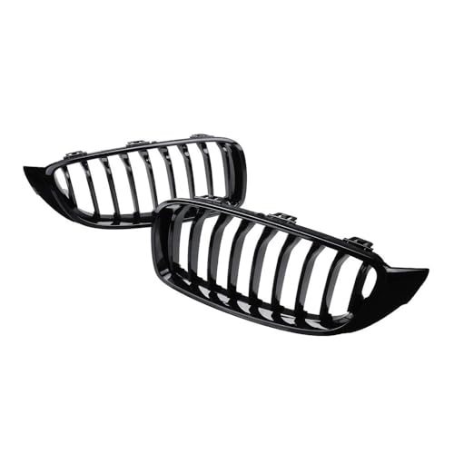Calandre noire double haricot pour BMW Série 4 F32 F33 F36 F80 F82 Coupé Cabriolet 2013-2018