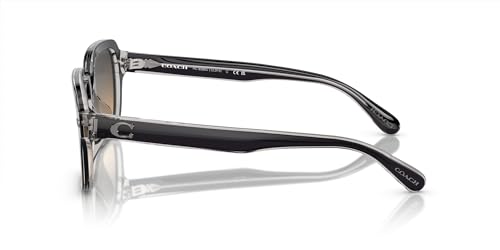Image of Coach mens Hc8388u Universal Fit Square Sunglasses