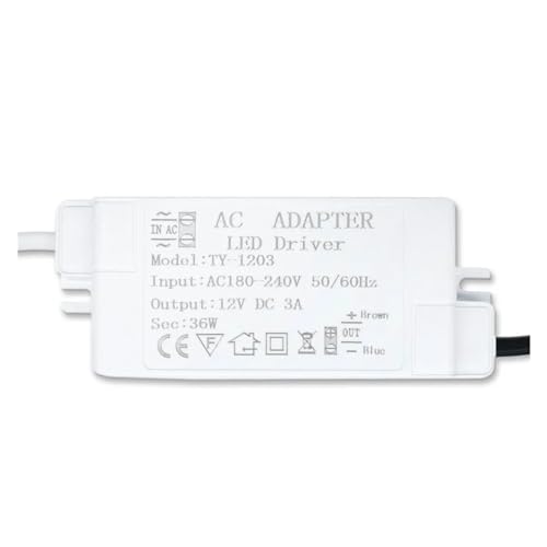 Control de potencia transformador de iluminación de 220 a 12V 3A para tiras LED de cocina 2