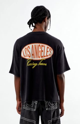 PacSun Men's Racing Team Waffle Knit T-Shirt3