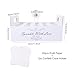 Generic Confetti Cone Holder Box for Celebrations, 20 Holes White