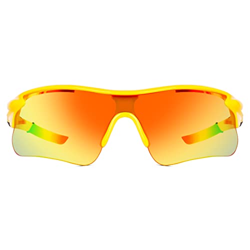 Image of Legend Eyewear Sports Sunglasses for Men Women Youth IPL Cricket Baseball Fishing Cycling Running Golf Motorcycle Tac Glasses UV400