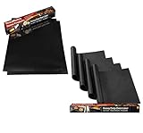 ThreadNanny 2 pack Oven Liner and 4 pack Oven Liner Large Heavy Duty Nonstick