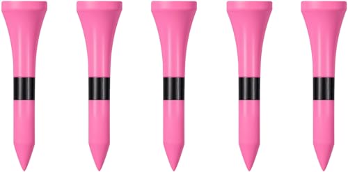 Zivisk Wooden Golf Tees 1-1/2" 100 Count 38mm Pink