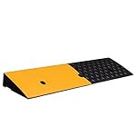 Loading-Ramps-Threshold-Ramp-Curb-Ramps-Heavy-Duty-Rubber-Curb-Ramp-with-3-Screws-Automotive-Car-Ramp-for-Driveway-Sidewalk-Loading-Dock-Vehicle-BikeScooterAnti-Slip-Textured-Surface