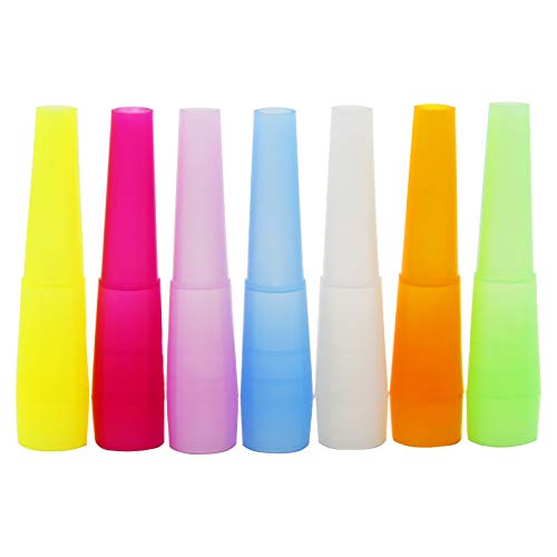 HW Premium 2.1'' Hookah Tips Disposable Shisha Nargila Hose Mouth Tips Hookah Accessories (2.1'' 200pcs')